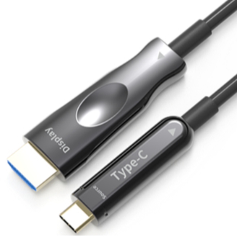 50M（164ft）HDMI USB C aocケーブル4K * 2K @ 60Hz 10g（アップルのMacbook携帯電話から接続されたHDTVへ）